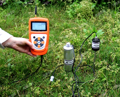土壤水分温度盐分测定仪